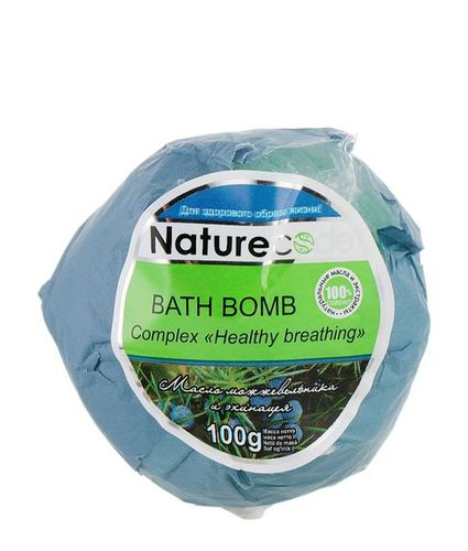 Бомба для ванн Nature Code Healthy breathing