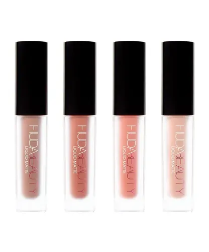 Набор помад 4 в 1 Huda Beauty Liquid Matte Minis Set Au Naturel Nudes