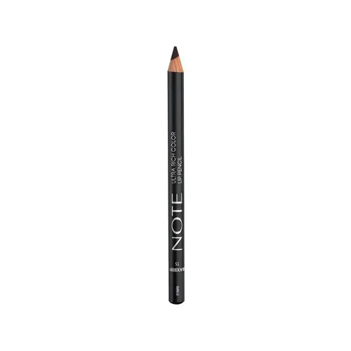 Карандаш для губ насыщенного цвета Note Ultra Rich Color Lip Pencil, Черный