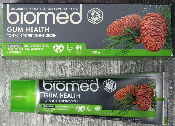Комплексная зубная паста Biomed GUM HEALTH здоровье десен, 100 гр