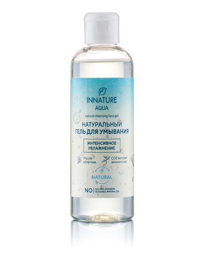 Гель для умывания OrganicZone Innature AQUA интенсивное увлажнение, 200 мл