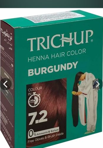 Хна для волос Тричап - Черный,/Trichup Henna Hair Color - Black,/- 6*10 GM