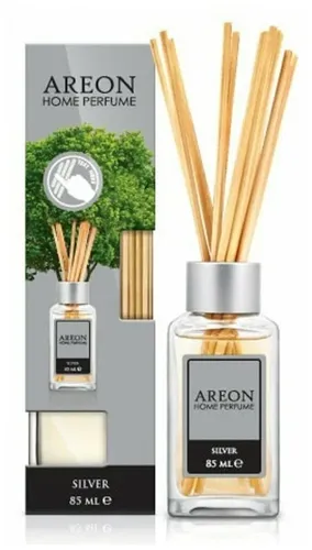 Ароматизатор для дома Areon Home Perfume Sticks Lux Silver, 85 мл