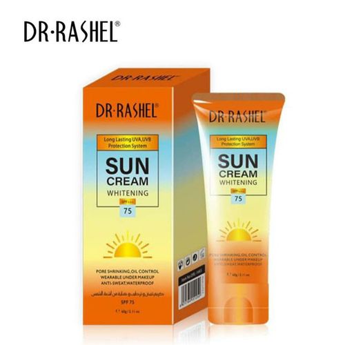 Солнцезащитный крем Dr Rashel отбеливающий SPF75, 60 мл