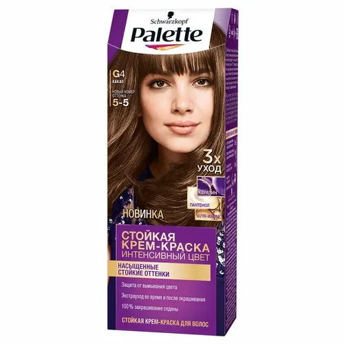 Краска для волос Palette Какао, №5-5, 50 мл