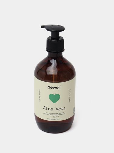 Мыло жидкое Dewell Aloe Vera, 500 мл