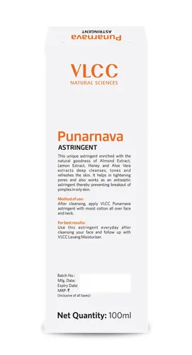 Лосьон для лица пунарнава вяжущая VLCС Punarnava astringent, 100 мл, купить недорого