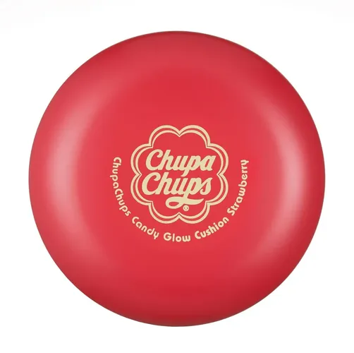 Кушон для лица Chupa Chups Candy Glow Cushion Strawberry SPF50+ PA+++, №-01-Бежевый, купить недорого