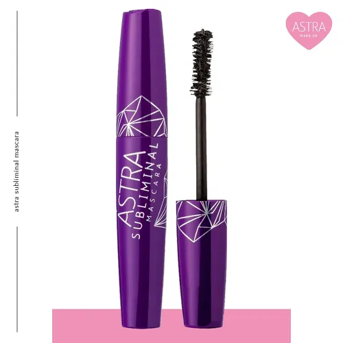 Тушь для ресниц Astra Make-Up subliminal mascara, №-01-черная, 11 мл