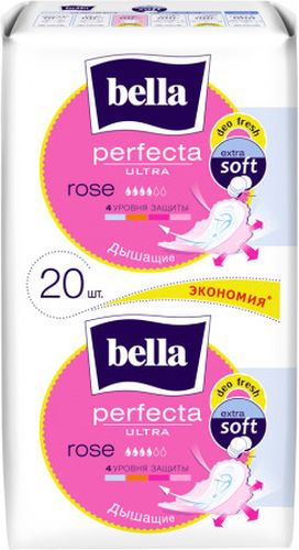 Прокладки женские Bella Perfecta Ultra Rose Deo Fresh, 20 шт