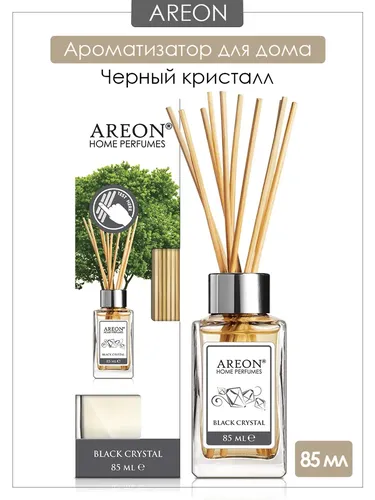 Диффузор для дома Areon Home Perfume Sticks Black Crystal, 85 мл