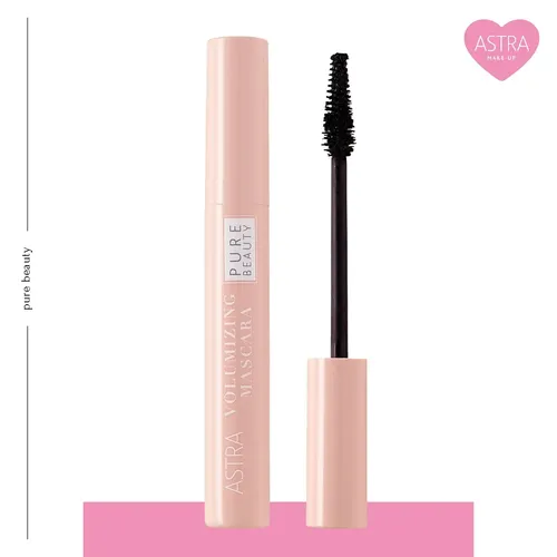 Тушь для ресниц Astra Make-Up Volumizing mascara, Черный, 10 мл