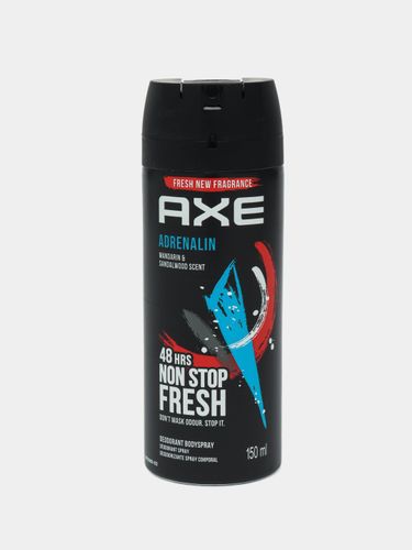 Дезодорант спрей мужской Axe Adrenaline, 150 мл