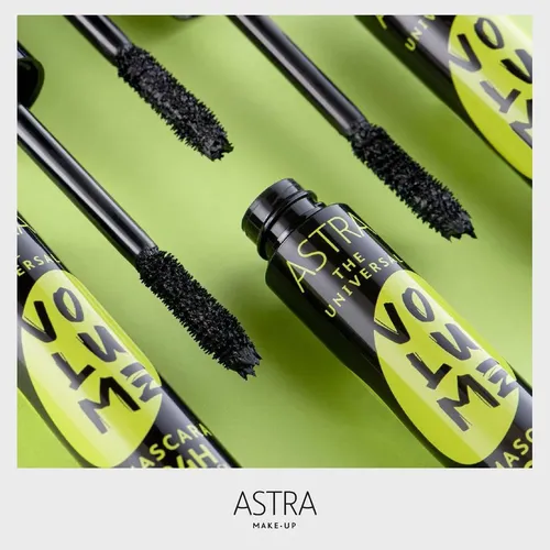 Тушь для ресниц объем Astra Make-Up the universal volume mascara 24 h, Xtra black,  30 мл, в Узбекистане