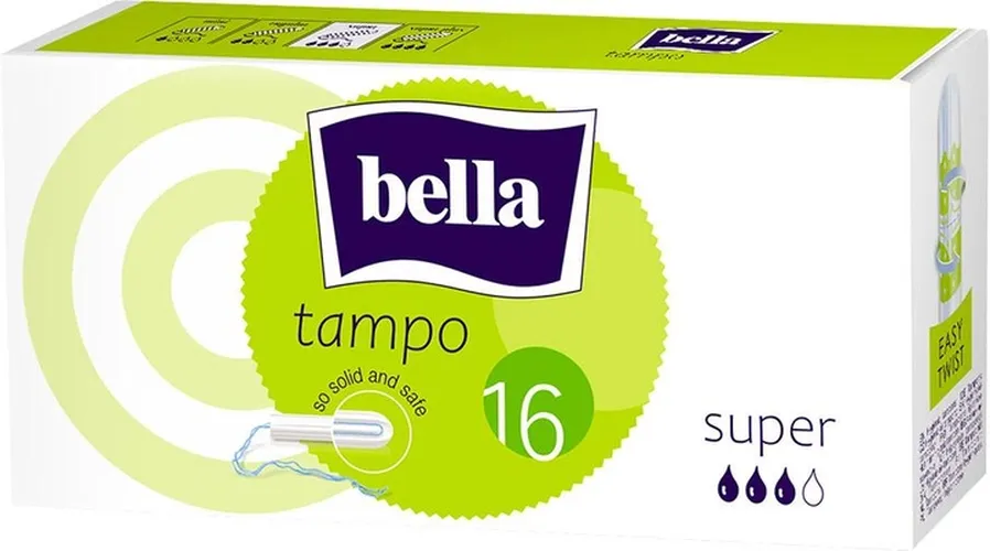 Гигиенические тампоны Bella Tampo Premium Comfort Super, 16 шт