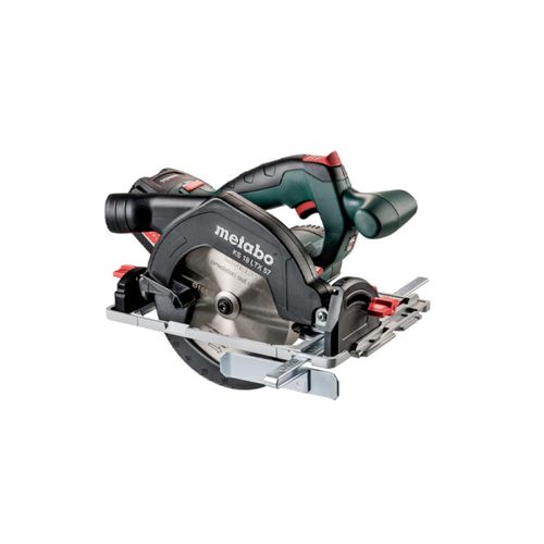 Аккумуляторная ручная дисковая церкулярная пила Metabo KS 18 LTX 57, Зеленый