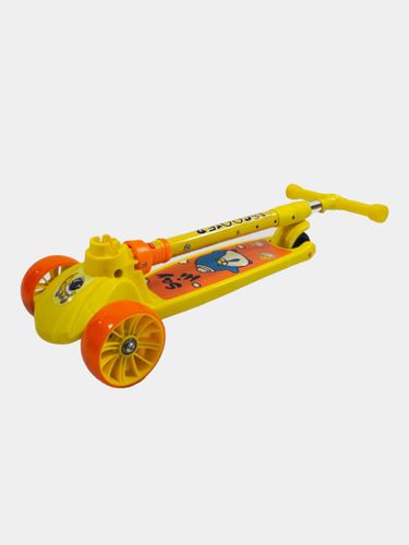 Детский самокат Scooter 441238, Желтый, купить недорого