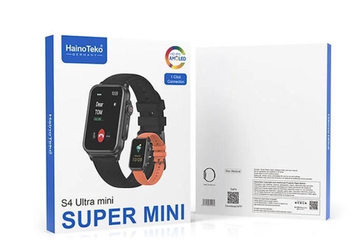 Смарт часы HainoTeko S4 Ultra Mini, Черный, 46 мм