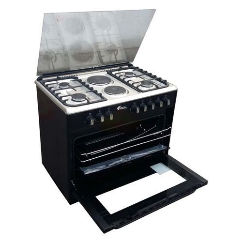 Gaz plitasi Ideal IEL9022MALGTsR, Qora