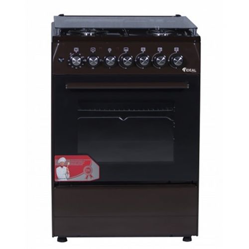 Газовая плита Ideal L400, Коричневый