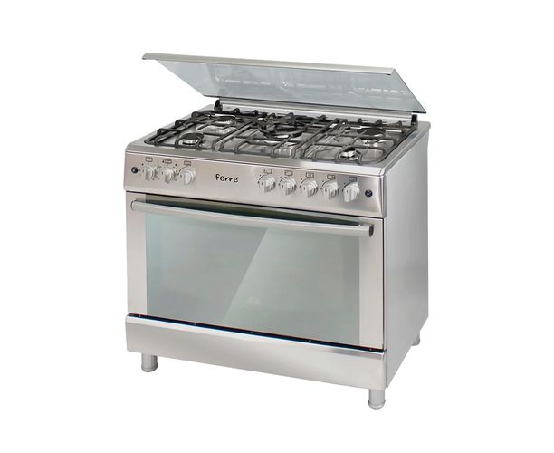 Газовая плита Ferre NL 90 1X FFD, стальной