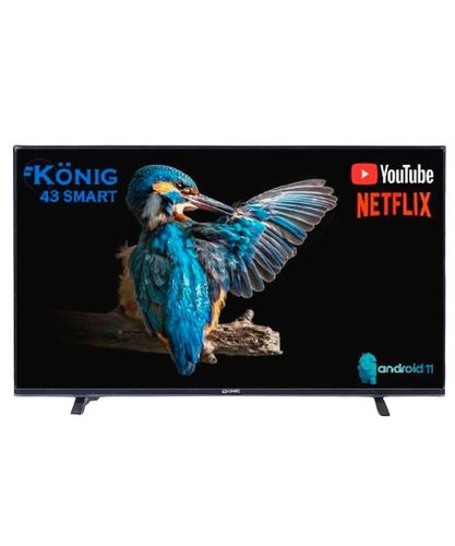 Телевизор Konig  Series 9000, 43 Smart TV, Черный