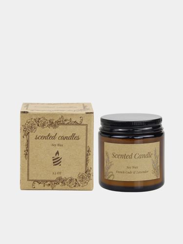 Свеча ароматическая Scented Candle в банке French Cade and Lavender, в Узбекистане