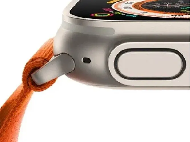 Часы Apple Watch Ultra, Titanium Case with Orange Alpine Loop, 49 мм, фото № 4