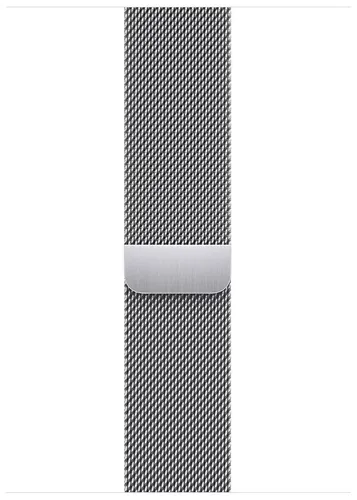 Часы Apple Watch Series 8, Silver Stainless Steel Case with Silver Milanese Loop, 41 мм, купить недорого