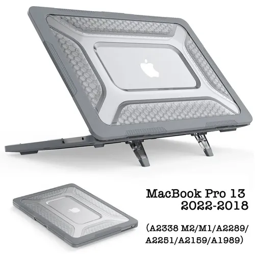 Noutbuk uchun g'ilof Apple MacBook Pro 13, Gray