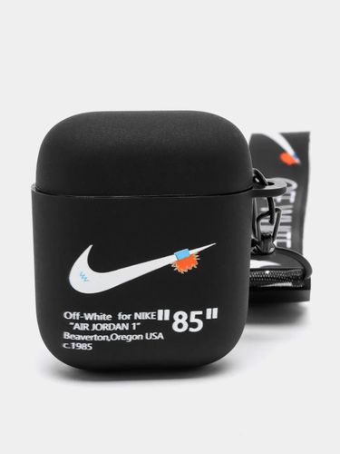 Чехол для наушников Apple AirPods Case Nike, Black