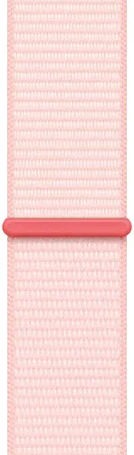 Часы Apple Watch Series 9, Pink Aluminum Case with Light Pink Sport Loop, 41 мм