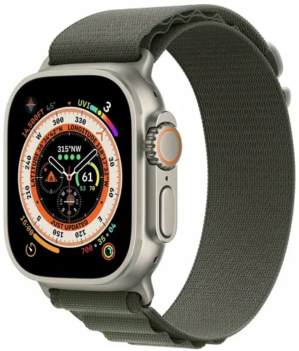 Ремшок Apple Watch Alpine Loop, Replica, Зеленый