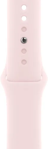 Часы Apple Watch Series 9, Pink Aluminum Case with Light Pink Sport Band, 41 мм, купить недорого