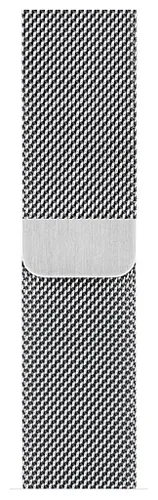 Часы Apple Watch Series 5, Silver Stainless Steel Case with Silver Milanese Loop, 44 мм