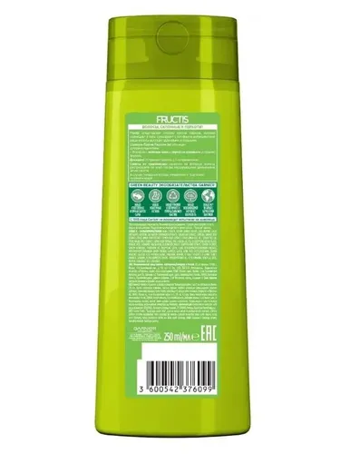 Perxotga qarshi shampun Garnier Fructis 2v1, 250 ml, в Узбекистане