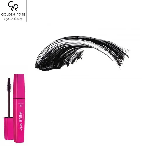 Тушь для ресниц Golden Rose Lash Loving Mascara, 12 мл, Черный