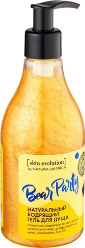 Гель для душа Natura Siberica Skin Evolution Bear Party, 300 мл, купить недорого