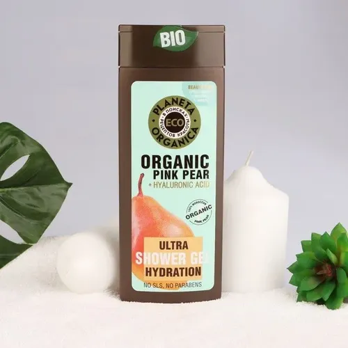 Средство для душа Planeta Organic pink pear, 340 мл, в Узбекистане