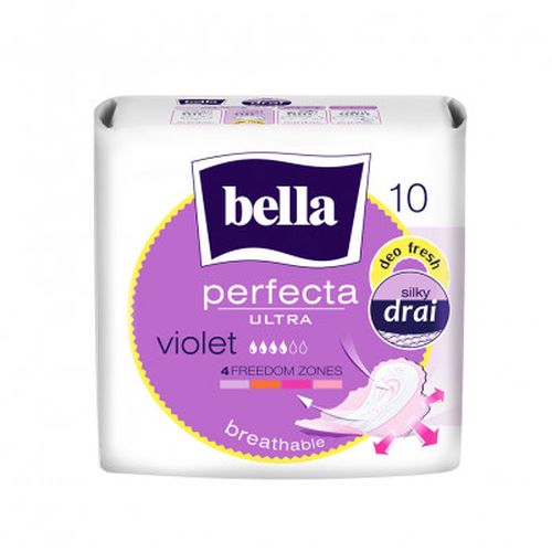 Ультратонкие Прокладки Bella Perfecta Ultra Violet Deo Fresh, 10 шт