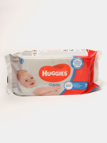 Салфетки влажные Huggies Classic, 56 шт