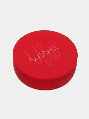 Тональный кушон с матовым финишем Missha Velvet Finish Cushion SPF50+ PA+++, №-21, Светло-бежевый, 15 мл