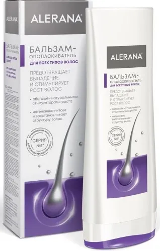 Бальзам-ополаскиватель для всех типов волос Алерана, 200 мл, в Узбекистане