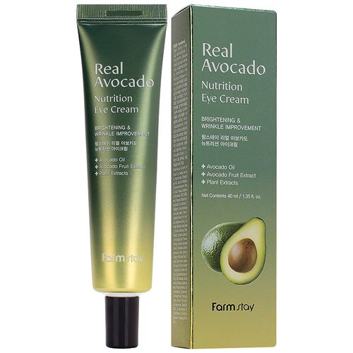 Ko‘z atrofidagi teri uchun "Farm Stay" avokadoli "Nutrition Eye Cream" kremi, 40 ml