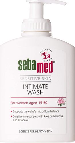 Гель для интимной гигиены для женщин Sebamed Sensitive Skin 15-50 лет, 200 мл