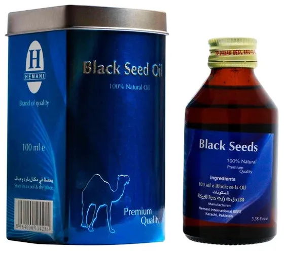 Масло Черного Тмина Hemani Black Seed oil, 100 мл