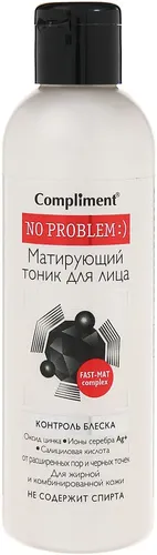 Матирующий тоник для лица Compliment No problem, 200 мл