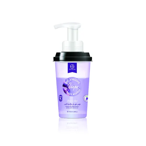 Пенка-мусс для душа Dr. Rashel Grape shower mousse ES0061, 370 мл