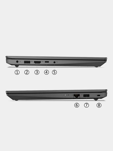 Ноутбук LENOVO V15 G4 IAH | 83FS000MFE | Intel® Core™  i5-12500H| 8Gb DDR4| SSD 256GB, Черный, arzon