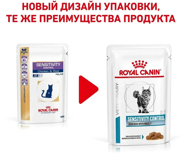 Влажный корм Royal canin sensitivy control, 85 г, купить недорого